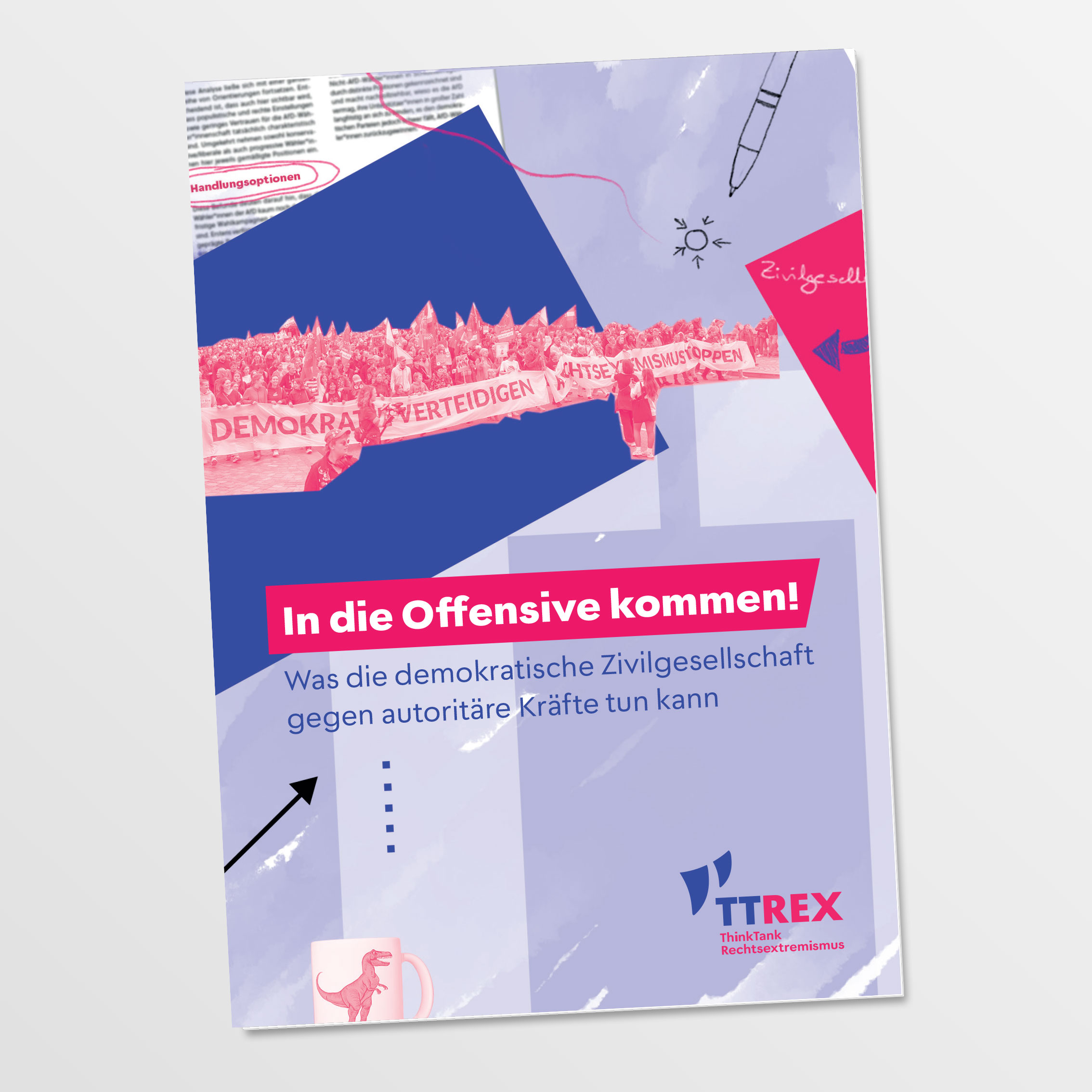 In die Offensive kommen Was die demokratische Zivilgesellschaft gegen autoritäre Kräfte tun kann. TTRex | September 2025 Strategiepapier